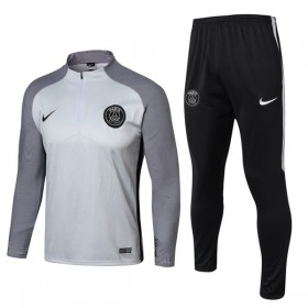 Paris Saint-Germain Sweatshirts Anzüge 2017-18 Hellgrau